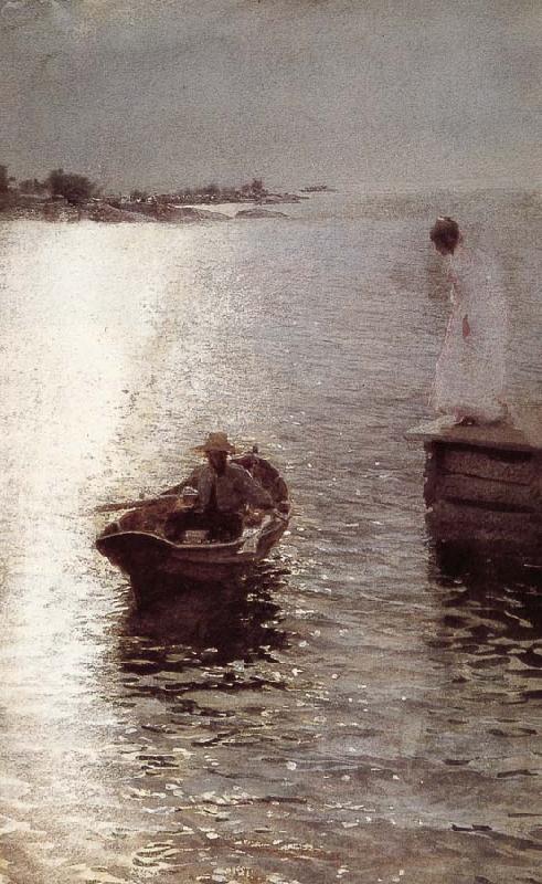 Anders Zorn Summer vacation a study oil painting image